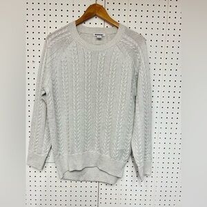 Athleta Crossroads Crew Metallic Sweater